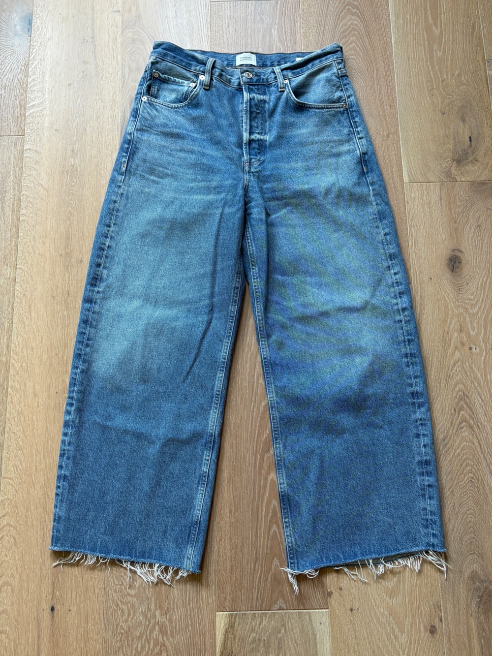 EUC Citizens of humanity ayla crop raw hem 29
